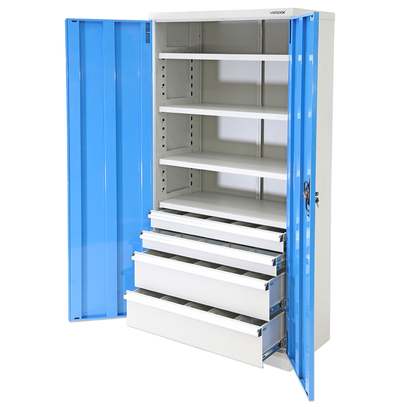 4 Drawer Cabinet (2 x 100mm & 2 x 200mm Drawers)