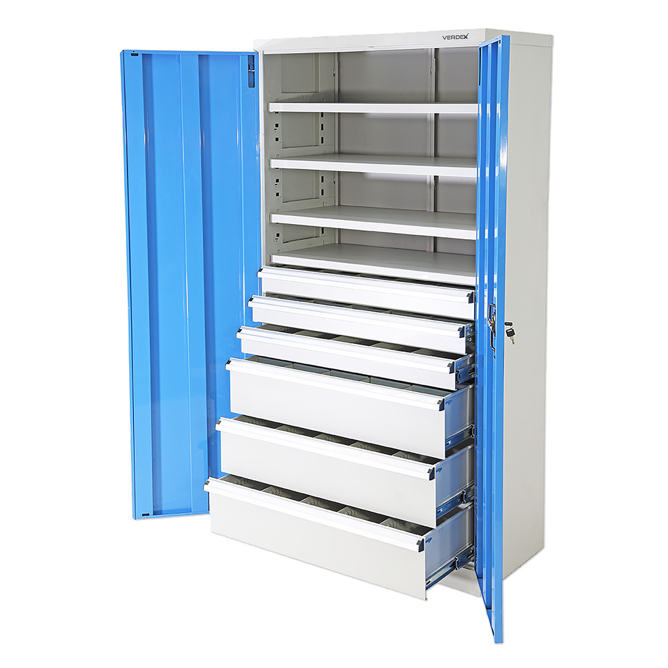 6 Drawer Cabinet (3 x 100mm & 3 x 200mm Drawers)