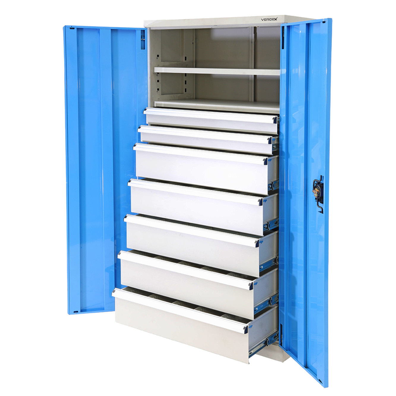 7 Drawer Cabinet (2 x 100mm & 5 x 200mm Drawers)