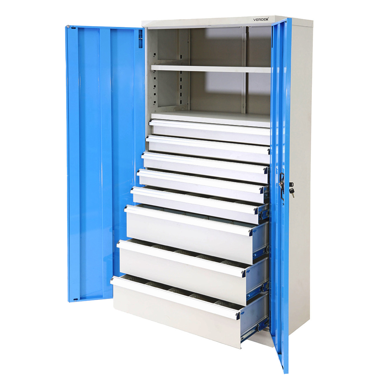 8 Drawer Cabinet (5 x 100mm & 3 x 200mm Drawers)