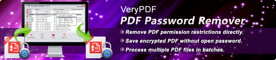 PDF Password Remover