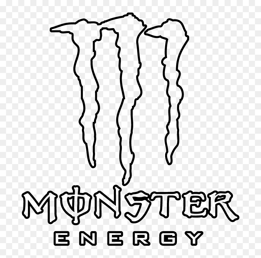 White Monster Logo