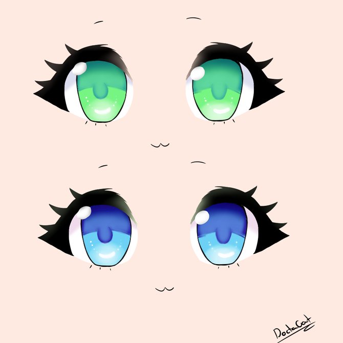 Cute Anime Eyes Png ,HD PNG . (+) Pictures - vhv.rs