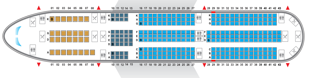 Learn about 129+ imagen airbus a350 900 seat map delta - In ...