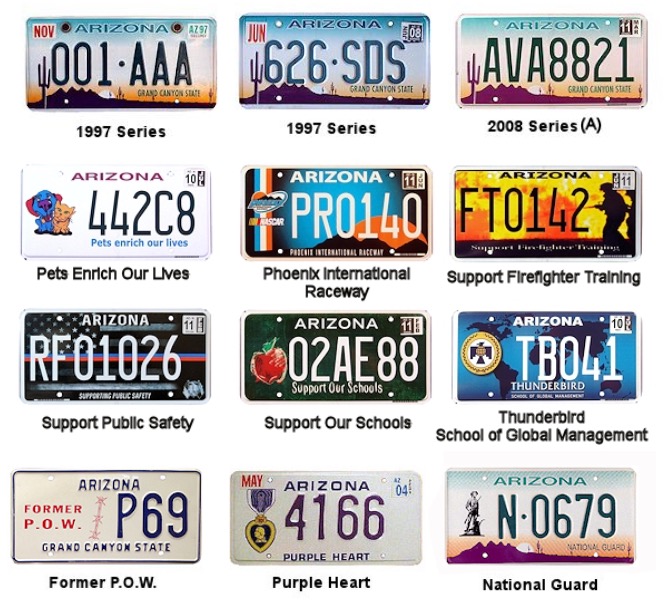 Arizona License Plate Lookup VinFreeCheck