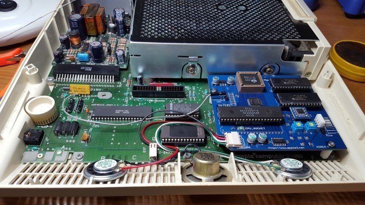 First Mockingboard sound card for the Apple IIc – Vintage is The New Old