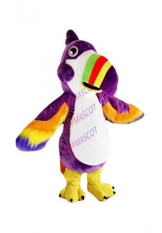 Toucan Mascot Costume Suit Cosplay Party Game Dress Outfit Halloween Adult New