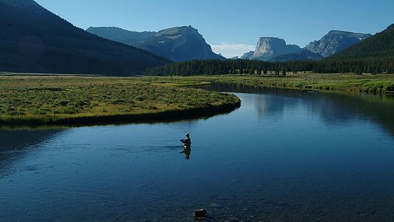 Fly Fishing on the Green River - Pinedale, WY