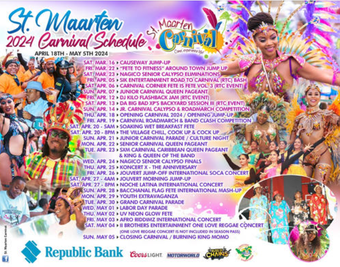 Carnival Schedule 2024 - Ivett Letisha