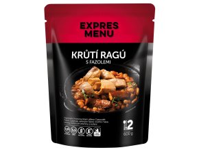 Krůtí ragú s fazolemi 600 g