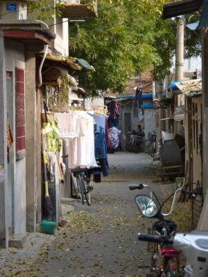 Ruelle des hutong de Pékin