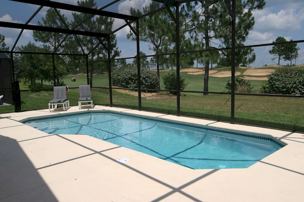 Southern Dunes Villa Pool with Golf Course View