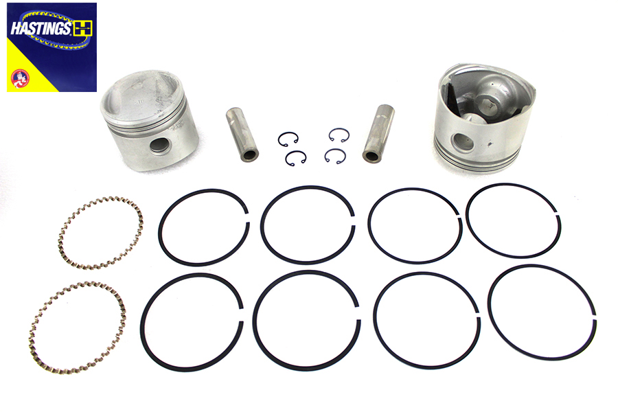 74" Overhead Valve Piston Set Standard Size