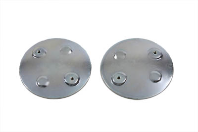 Curved Emblem Gas Tank Mount Set