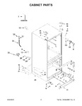 Diagram for 02 - Cabinet Parts