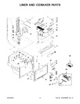 Diagram for 03 - Liner And Icemaker Parts