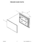 Diagram for 04 - Freezer Door Parts