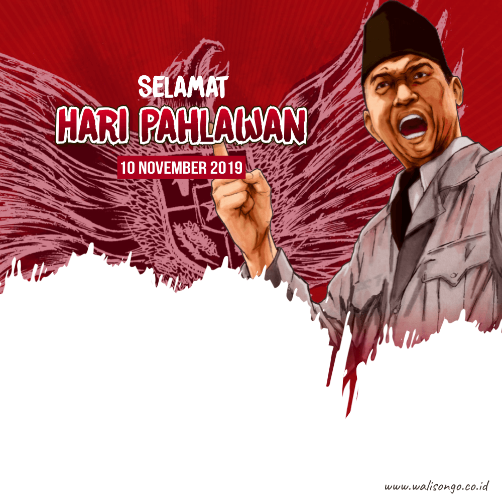 Karya Gambar Poster Tema Pahlawan Yang Mudah Dicontoh – Tulisan