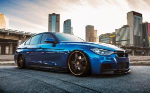 BMW 335i F30 Car Tuning City wallpaper thumb