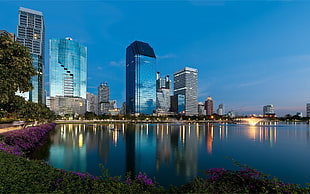 high-rise building, city, cityscape, Bangkok, China