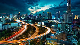 brown building, Thailand, Thai, Bangkok, city