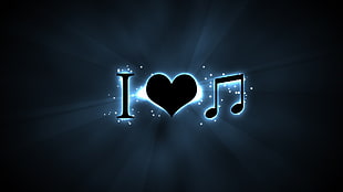 I Love Music wallpaper