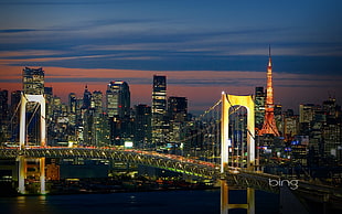 Brooklyn Bridge, USA, cityscape