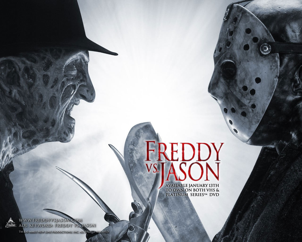 Freddy vs Jason poster, Freddy Krueger, Friday the 13th, Freddy vs ...