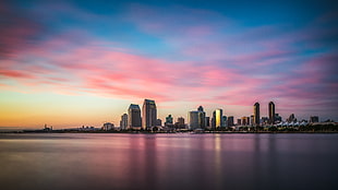 panoramic view of city buildings, coronado