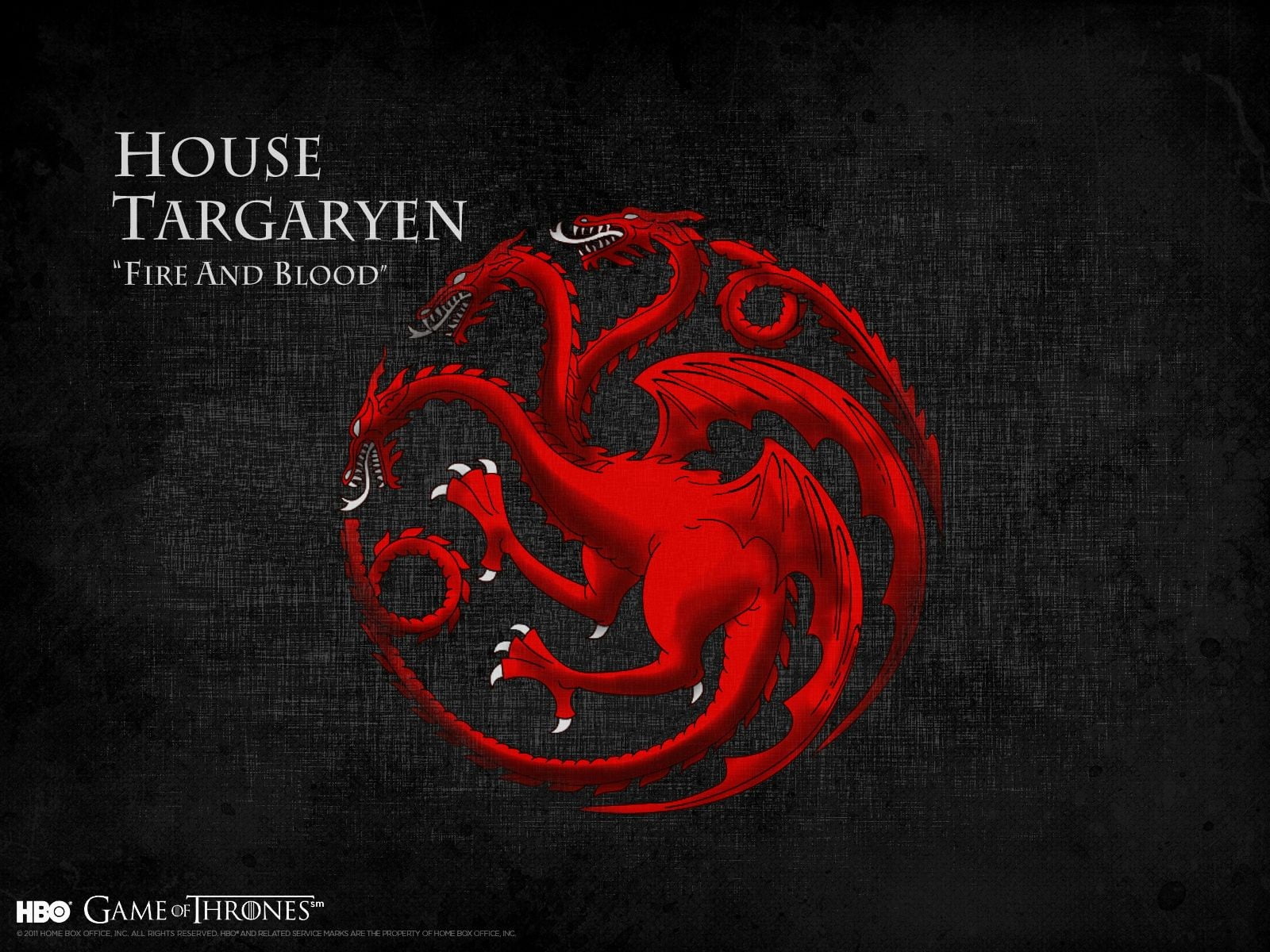 House Targaryen Wallpaper 1920x1080