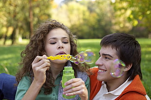 yellow plastic bubbles