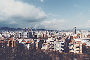 Houses,  City,  Buildings,  Sky