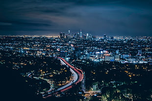 city buildings, Los angeles, Usa, Skyscrapers HD wallpaper