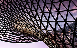 Wall,  Glass,  Purple,  Sky