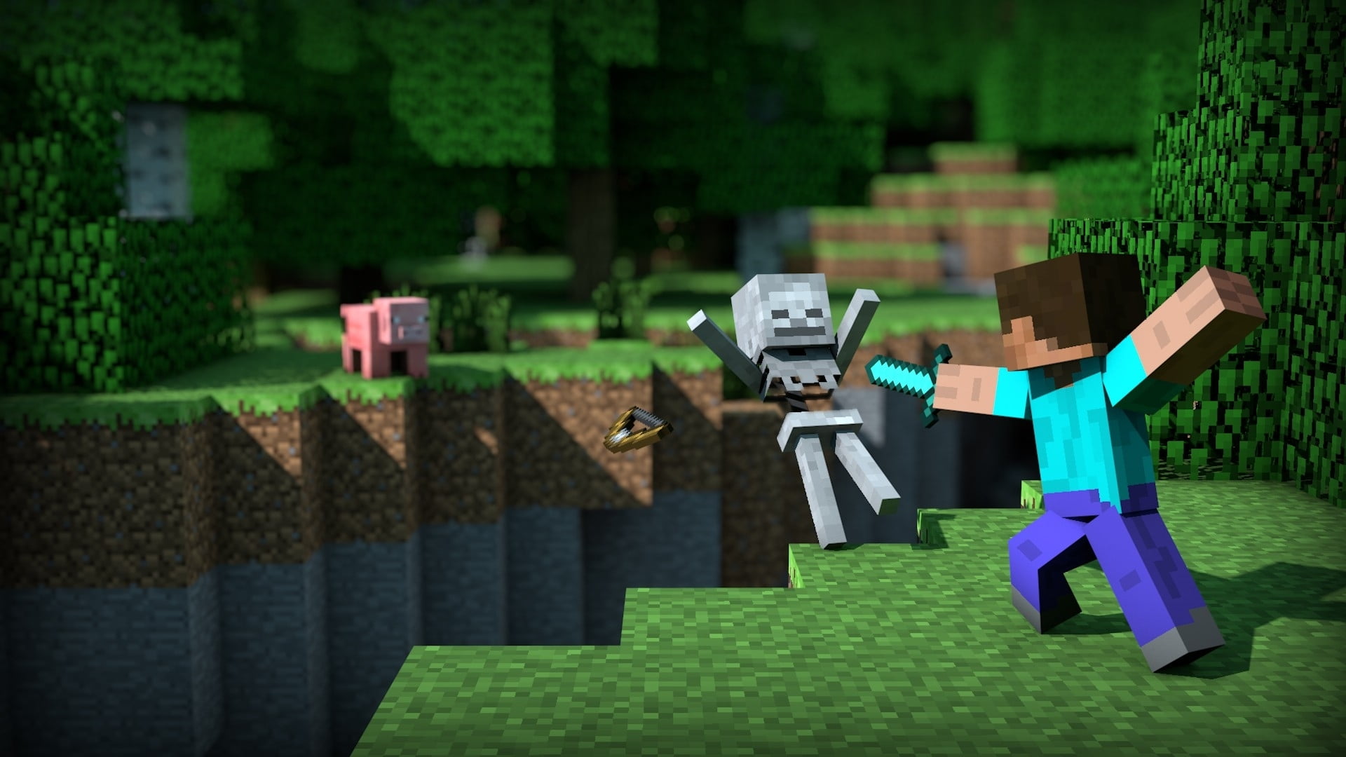 Minecraft scene