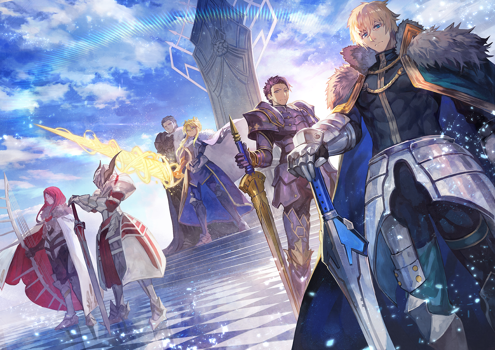 Hd Wallpaper Fate Knights Of The Round Table 1920x1360