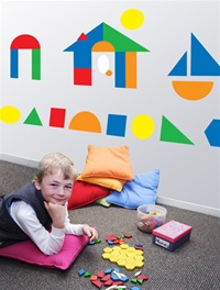 Blocks wall decals stickers