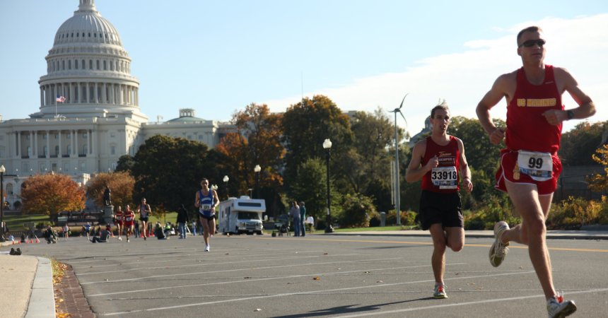 97-year-old Silver Star Iwo Jima veteran is the oldest Marine to participate in the Marine Corps Marathon