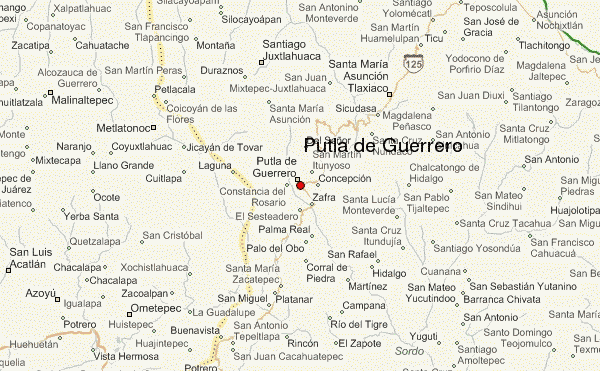 Putla de Guerrero Location Guide