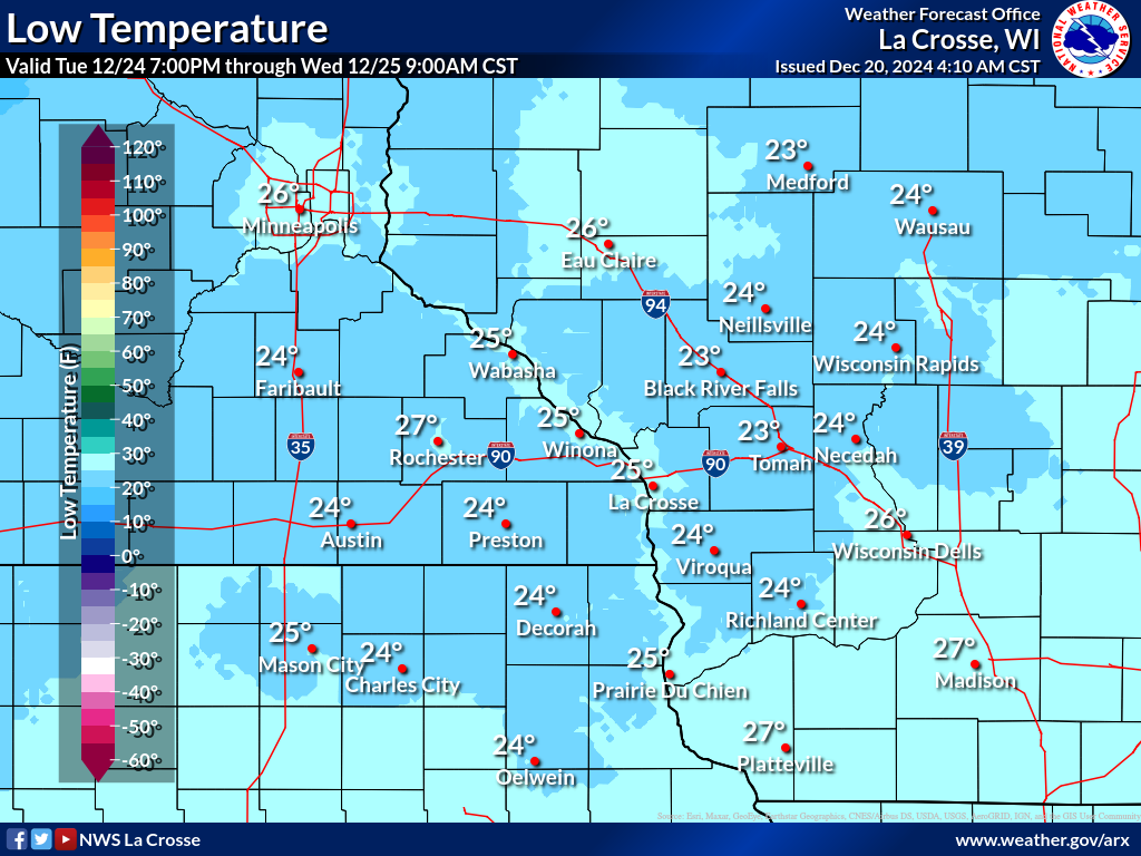 low temps