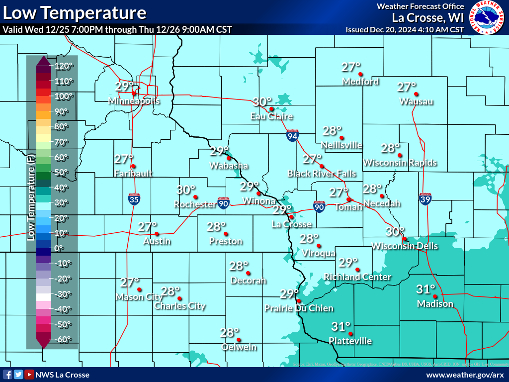 low temps