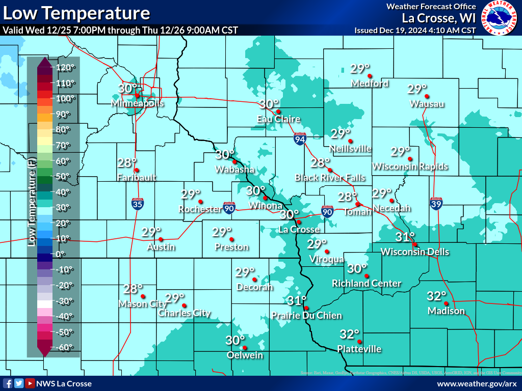 low temps