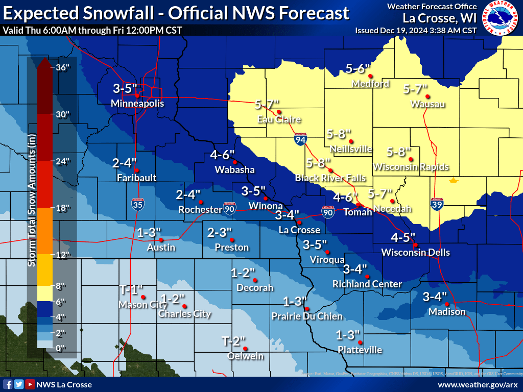 72 hour snow potential