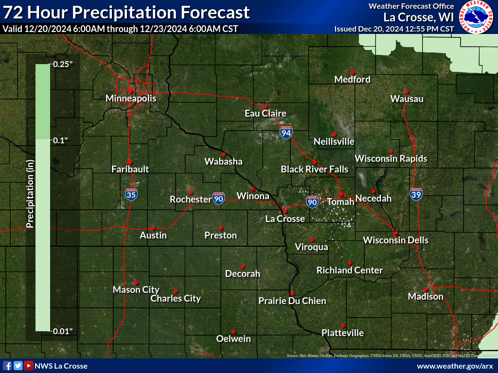 precipitation forecast