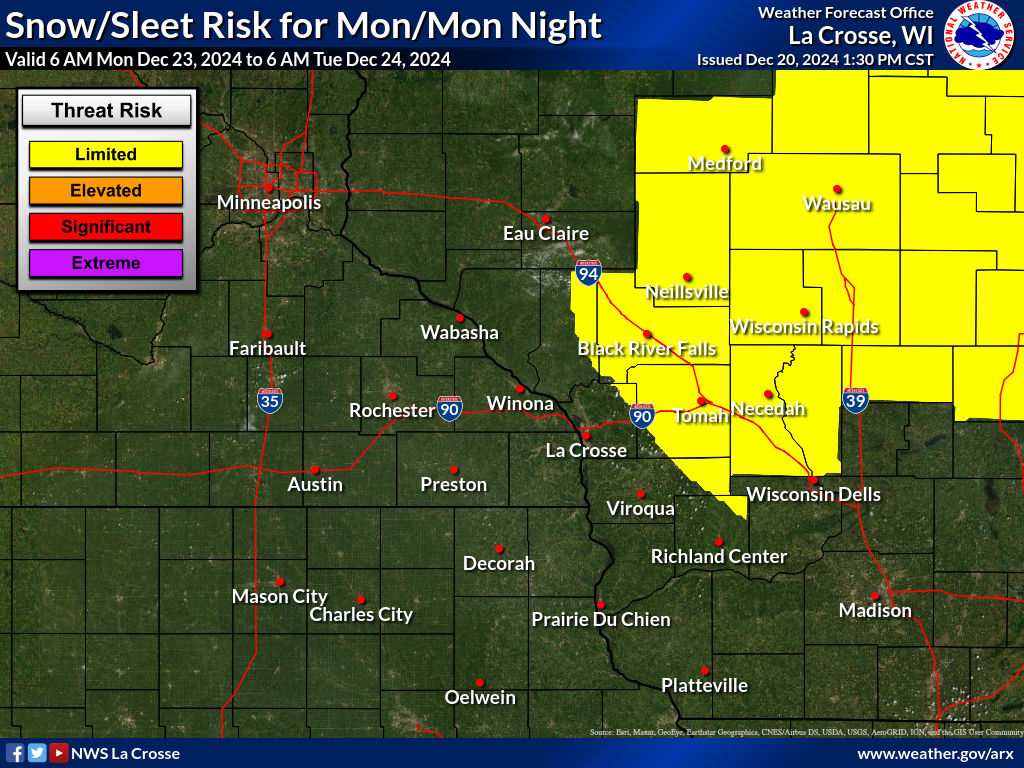 Day 4 snow hazards