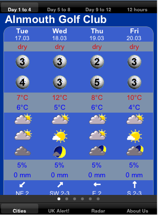 weahter app WeatherOnline