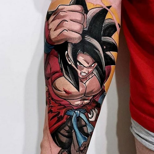 goku black tattoo