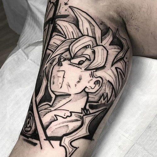 goku tattoos