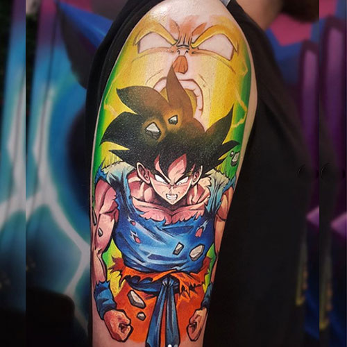 goku ultra instinct tattoo