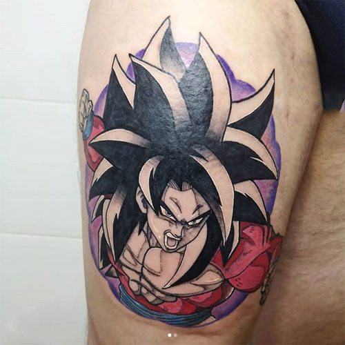 tattoo of goku black